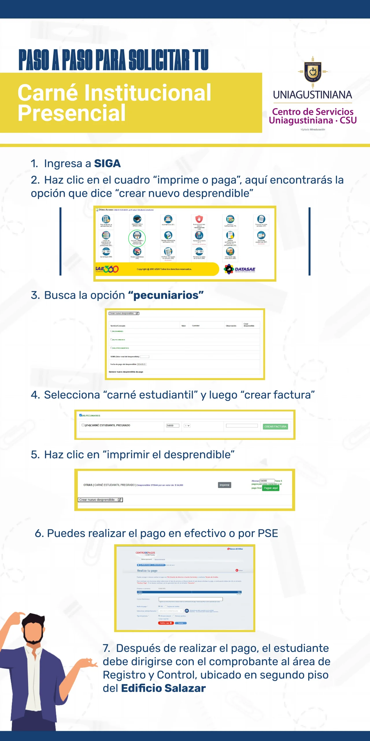 Paso a paso para solicitar un nuevo carnet, por robo, deterioro o perdida